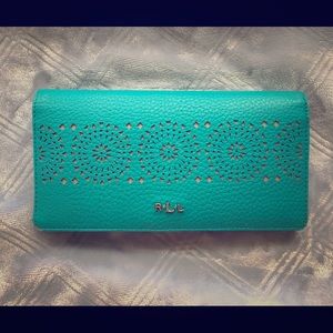 ralph lauren turquoise wallet